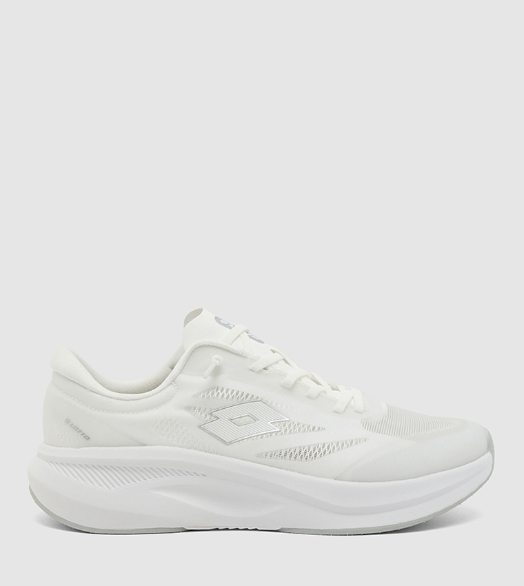 Logo Detail Round Toe Running Shoes
