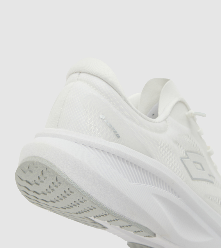 Logo Detail Round Toe Running Shoes