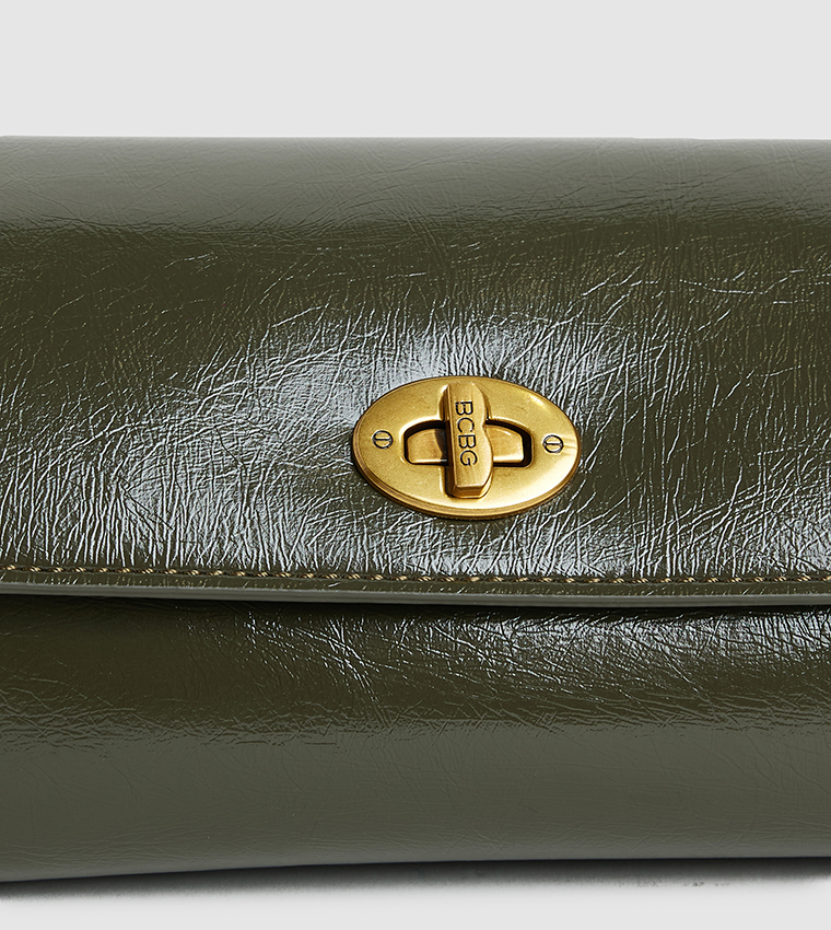 Twist Lock Crossbody Bag