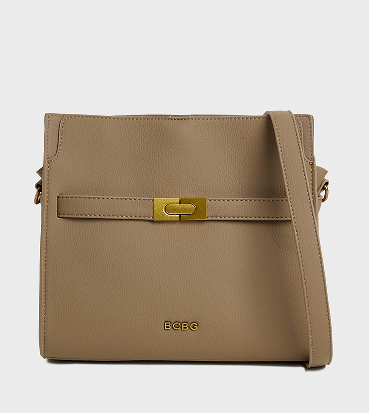 Logo Detail Satchel Bag