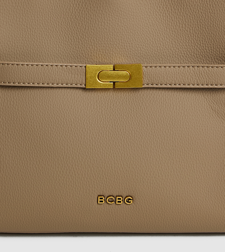 Logo Detail Satchel Bag