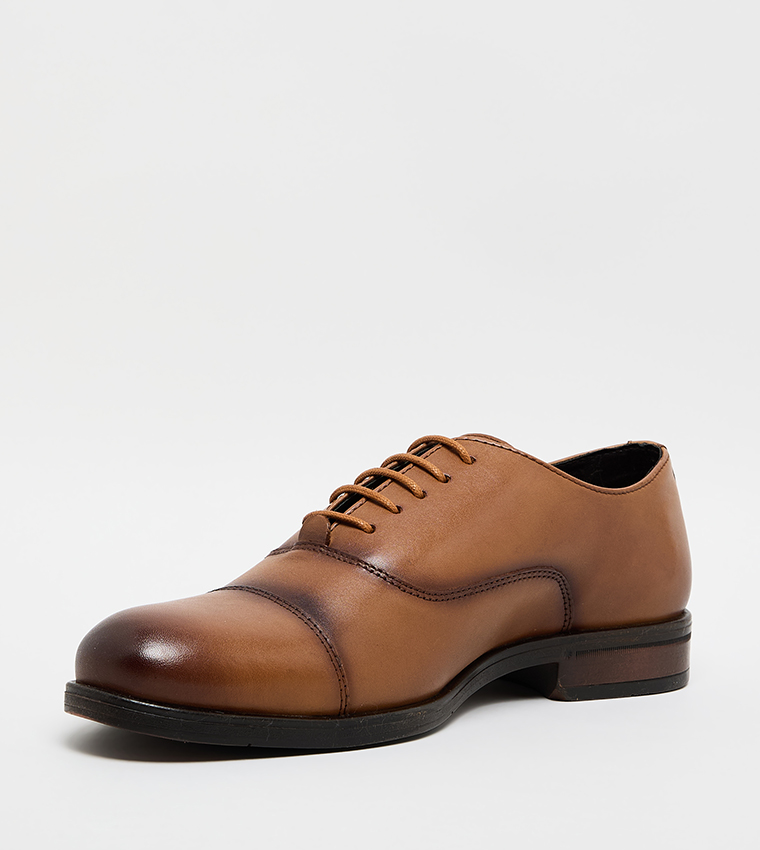 OLD KHAKI  Formal Lace-Up Shoes - Tan Formal Lace-Up Shoes