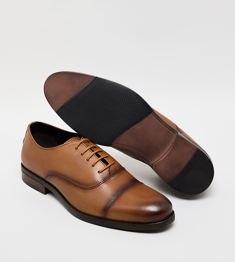 OLD KHAKI  Formal Lace-Up Shoes - Tan Formal Lace-Up Shoes