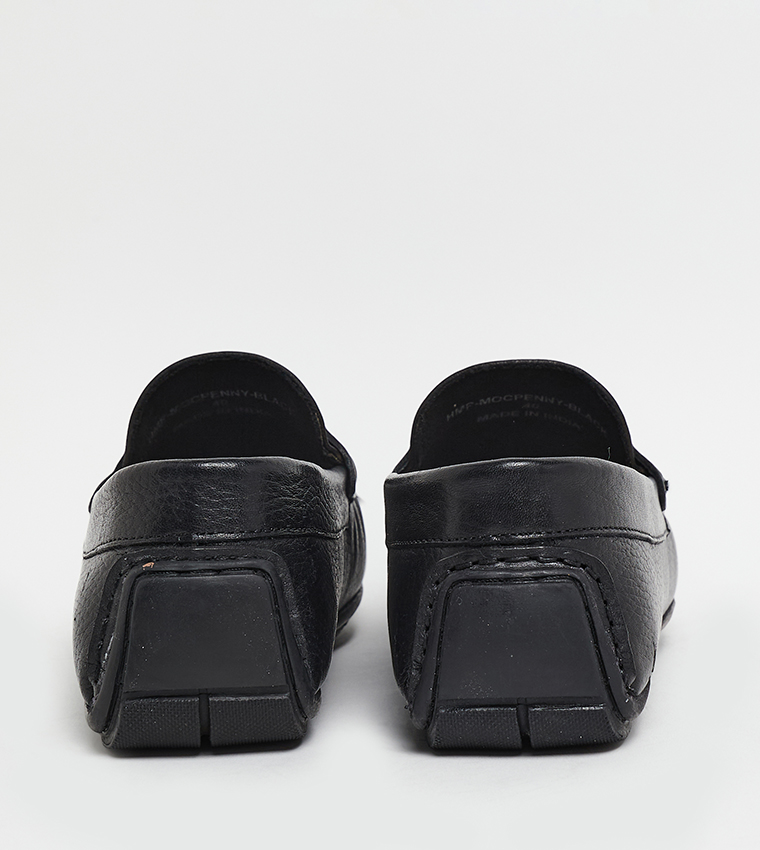 MOCPENNY Solid Moccasins