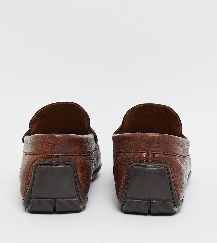 MOCPENNY Solid Moccasins