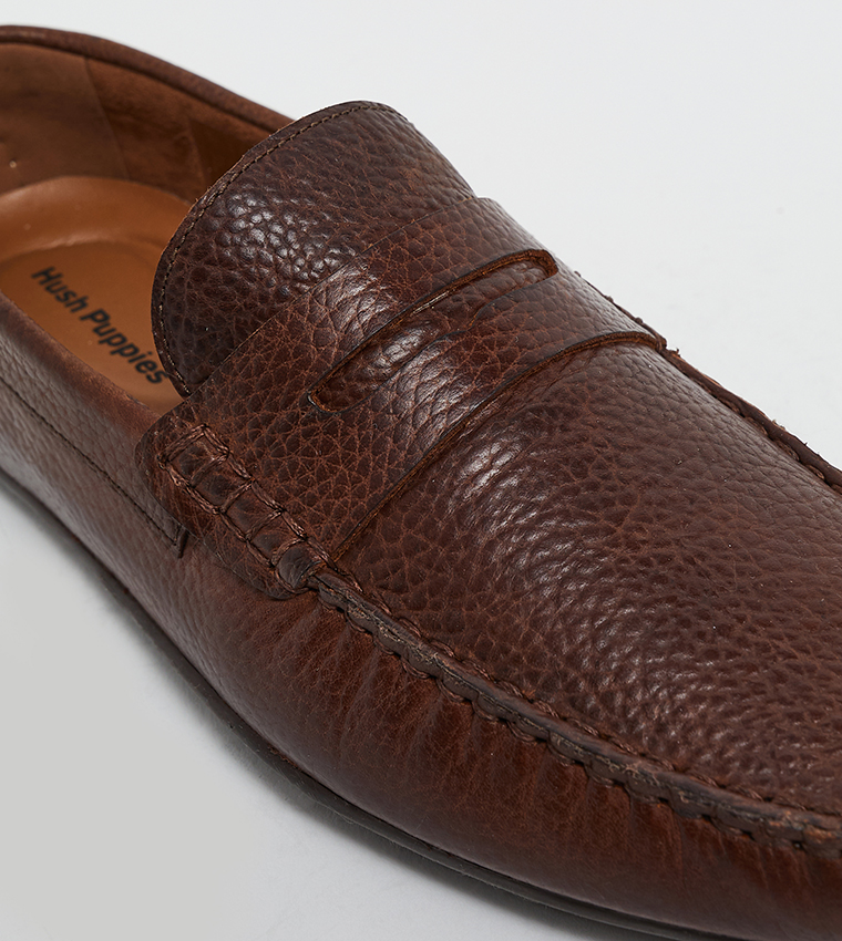 MOCPENNY Solid Moccasins