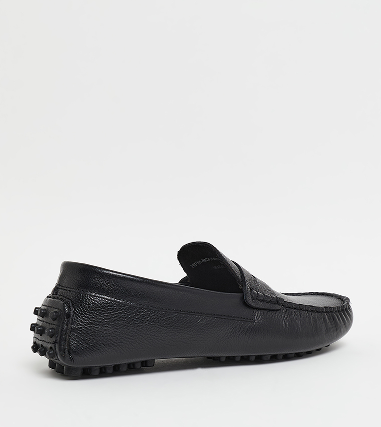 MOCDRIVING Solid Moccasins