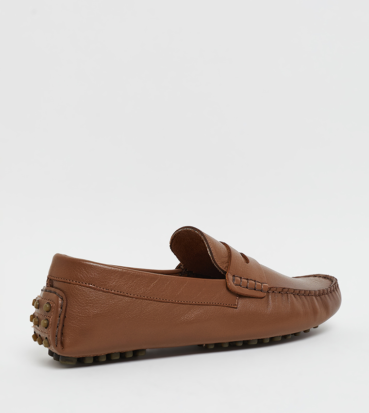 MOCDRIVING Solid Moccasins