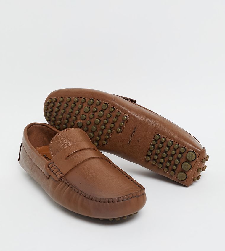 MOCDRIVING Solid Moccasins