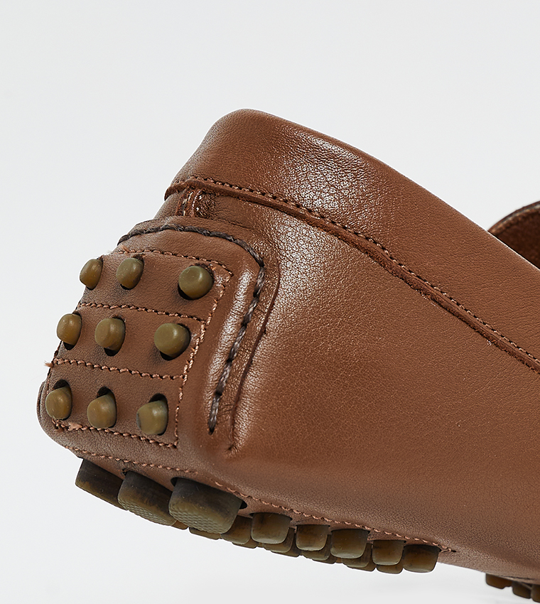 MOCDRIVING Solid Moccasins