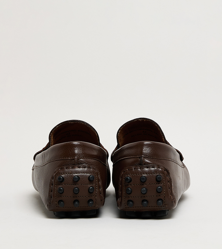 MOCDRIVING Solid Moccasins