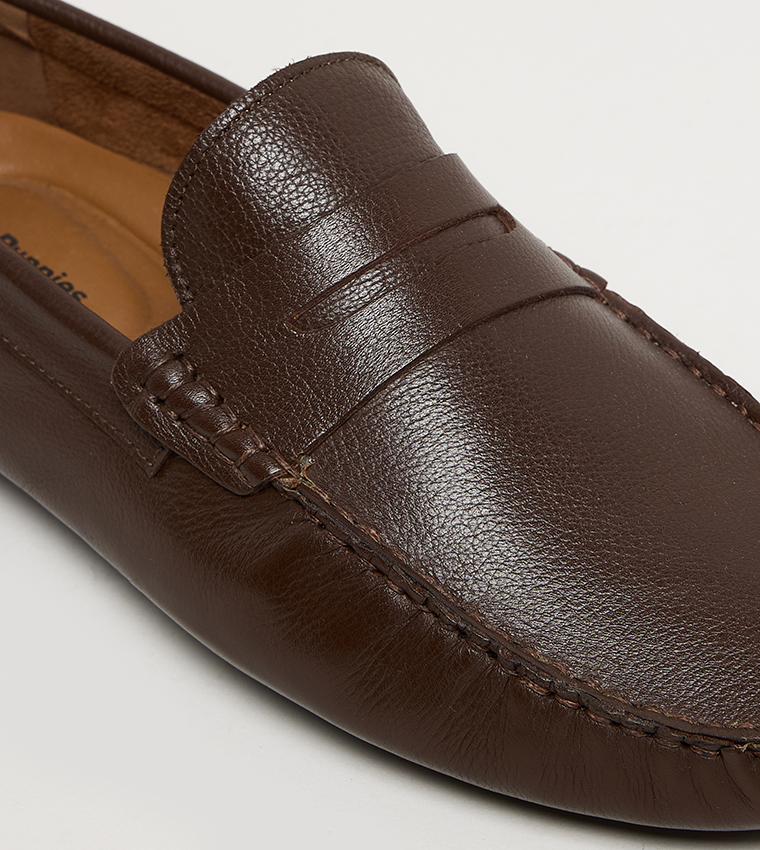 MOCDRIVING Solid Moccasins