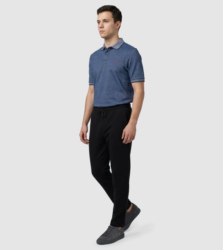 Solid Drawstring Waist Sweatpants