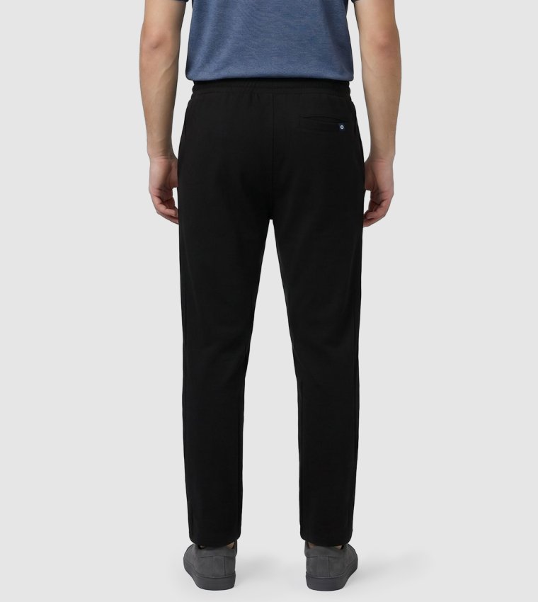 Solid Drawstring Waist Sweatpants
