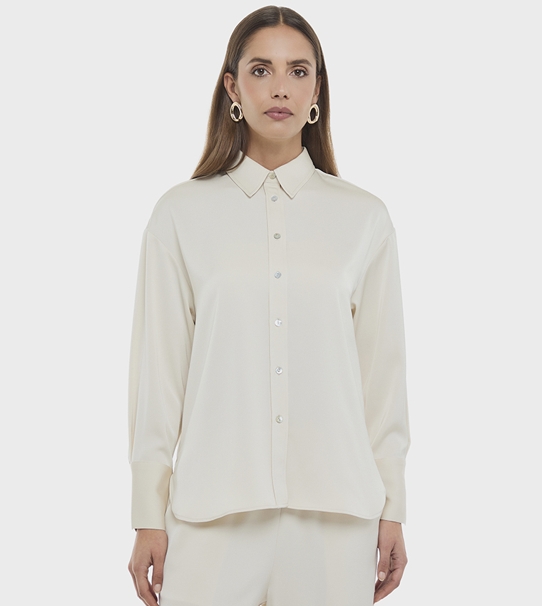 Solid Long Sleeves Shirt