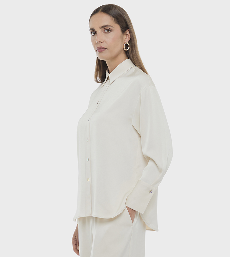 Solid Long Sleeves Shirt