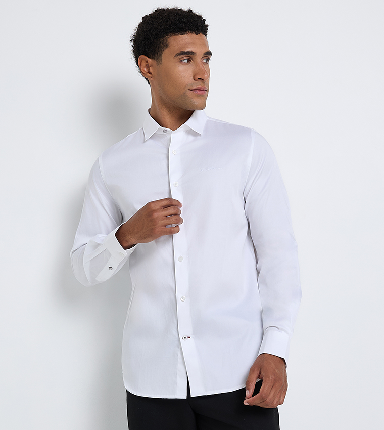 Ben Sherman  Long Sleeves - White Long Sleeves