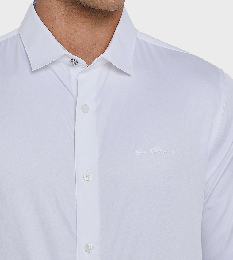 Ben Sherman  Long Sleeves - White Long Sleeves