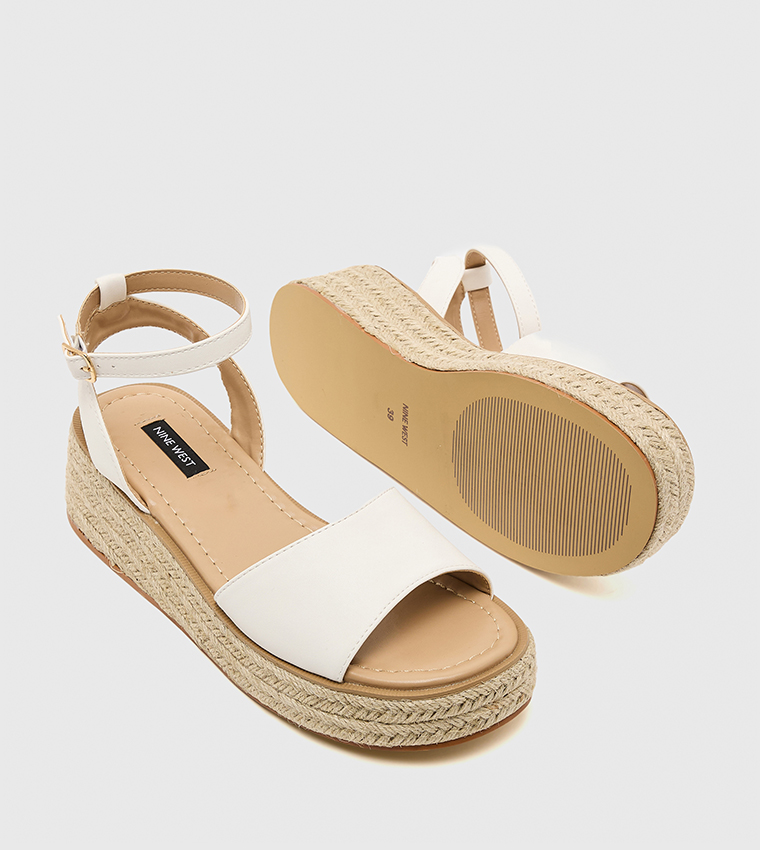 Ankle Strap Espadrille Platform Sandals