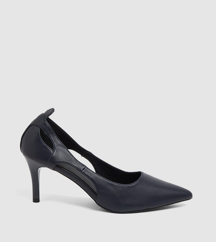 D-AUTUMN Solid Slingback Pumps
