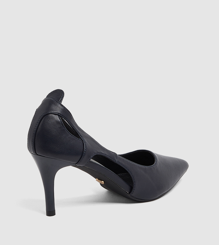 D-AUTUMN Solid Slingback Pumps