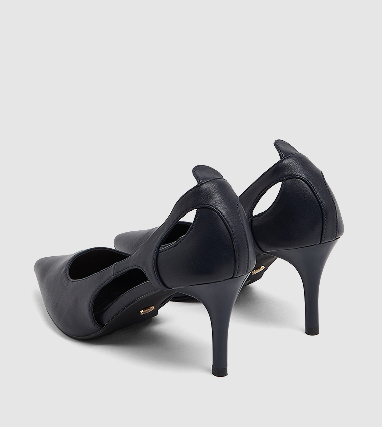 D-AUTUMN Solid Slingback Pumps