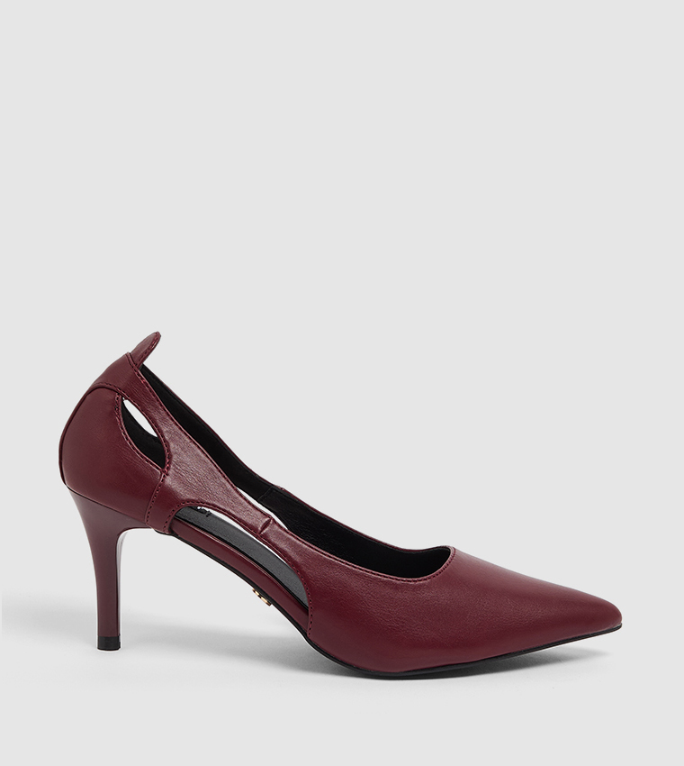 D-AUTUMN Solid Slingback Pumps