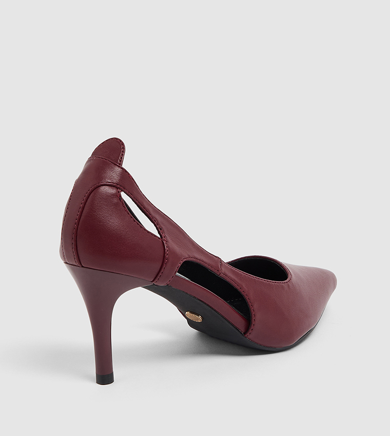 D-AUTUMN Solid Slingback Pumps