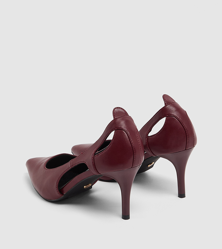 D-AUTUMN Solid Slingback Pumps