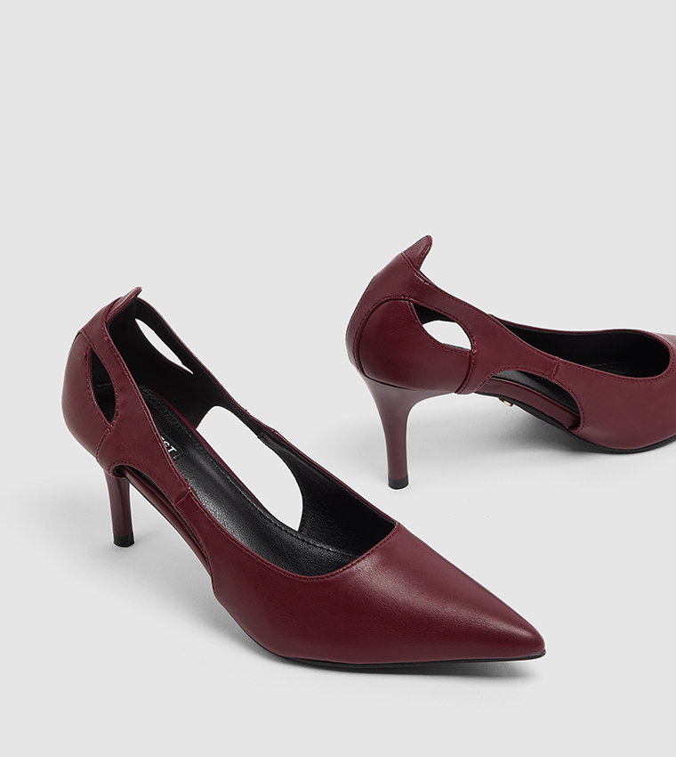 D-AUTUMN Solid Slingback Pumps