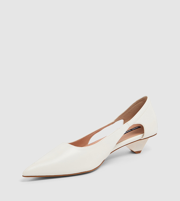 D-BLISS Solid Slingback Pumps