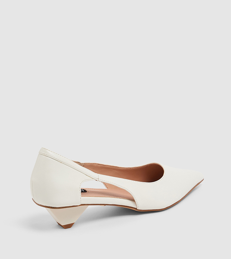 D-BLISS Solid Slingback Pumps