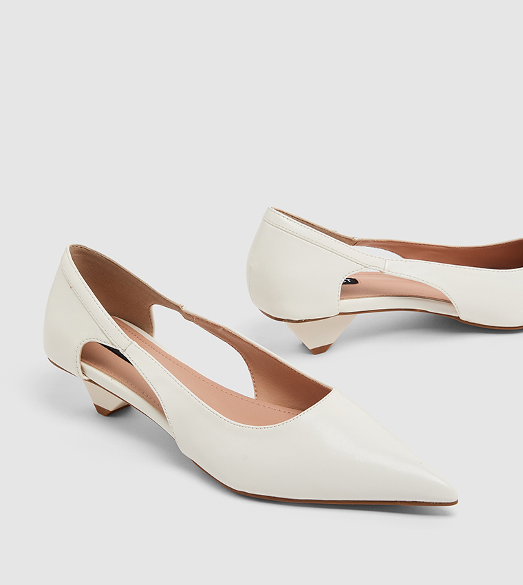 D-BLISS Solid Slingback Pumps