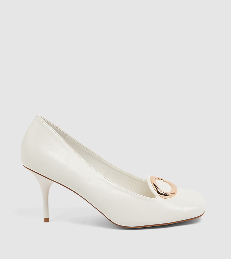 D-WINTER Metal Accent Pumps