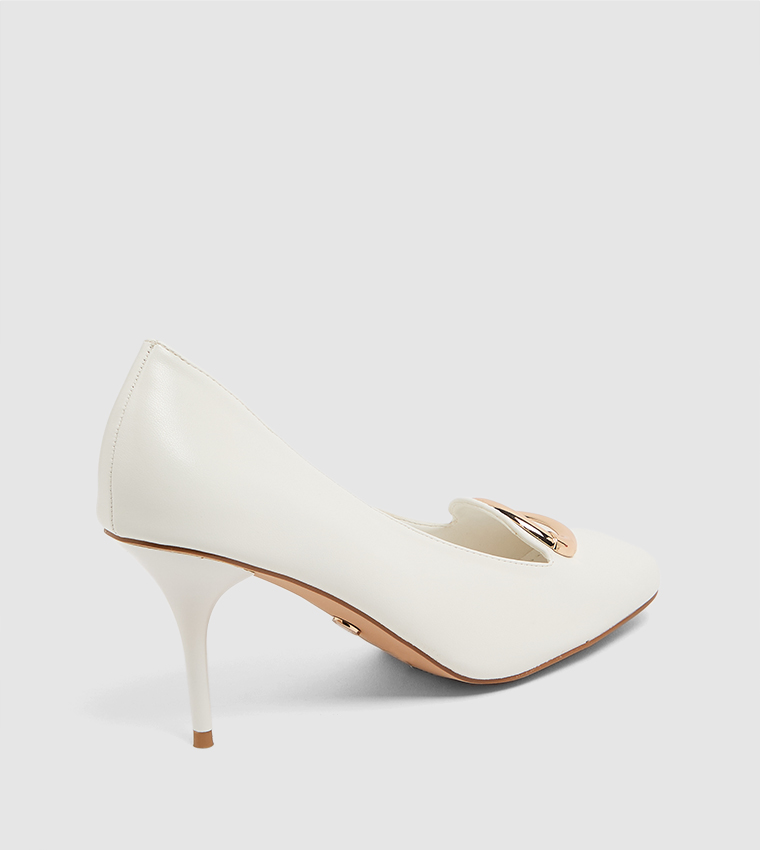 D-WINTER Metal Accent Pumps