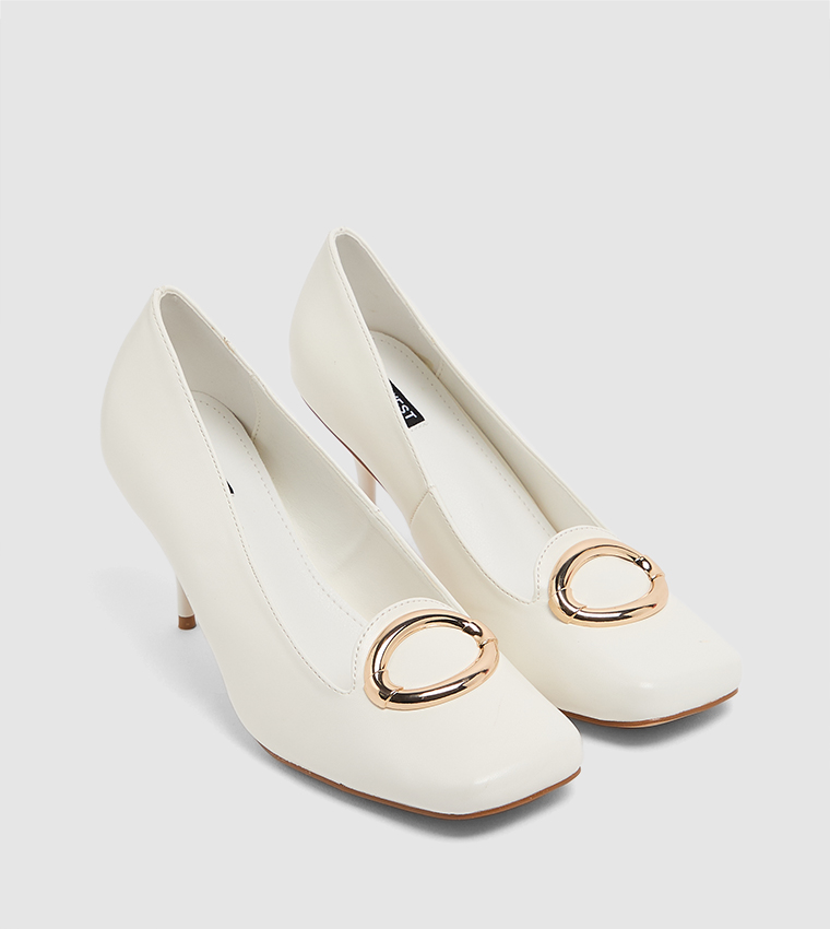 D-WINTER Metal Accent Pumps