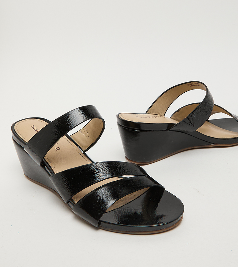 SUNFLOWER Open Toe Wedge Sandals