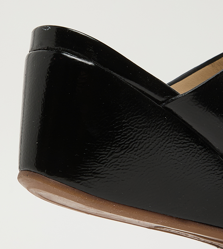 SUNFLOWER Open Toe Wedge Sandals