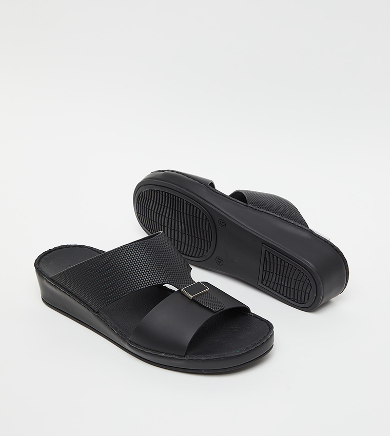 ARH 2186 002 Textured Arabic Sandals