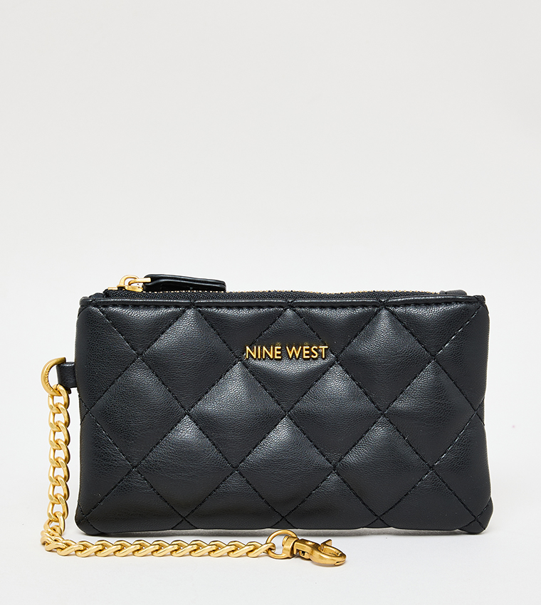 Mesh Shoulder Bag with Pouch