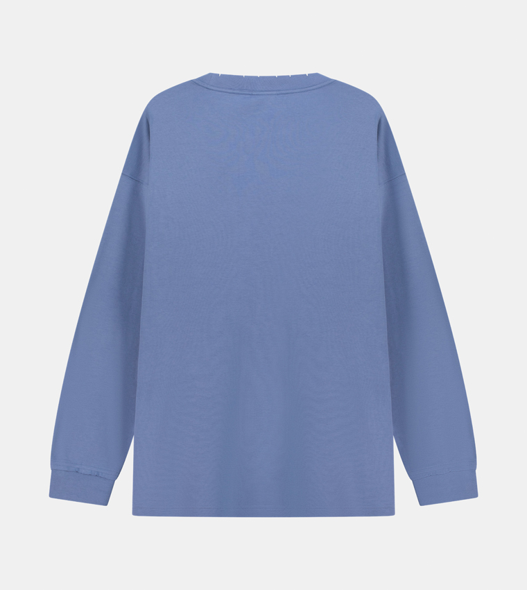 F5  Long Sleeves - Blue Long Sleeves