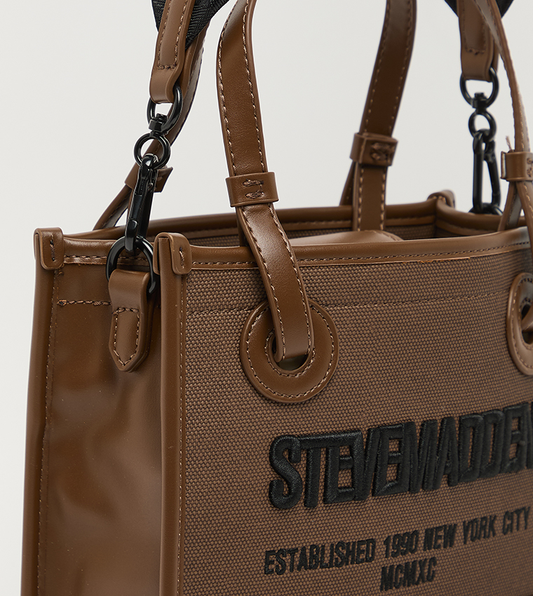 Logo Embroidered Tote Bag