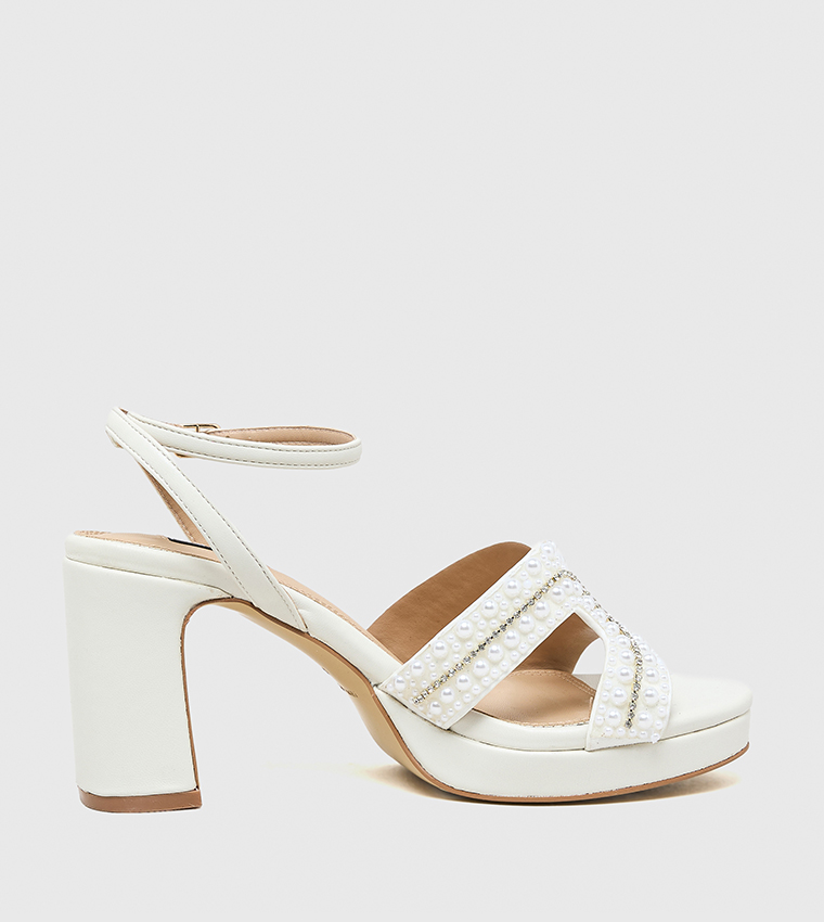 Nine West  Heels - White Heels