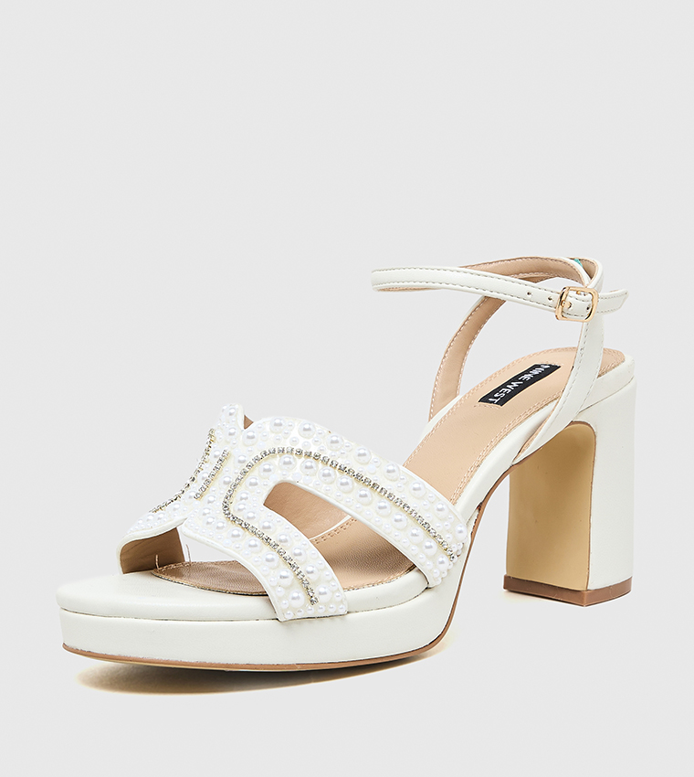 Nine West  Heels - White Heels