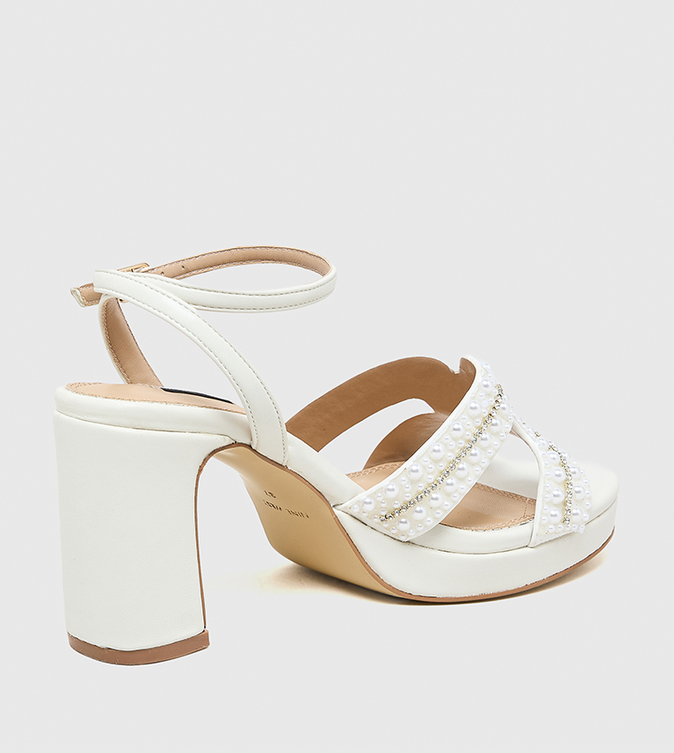 Nine West  Heels - White Heels
