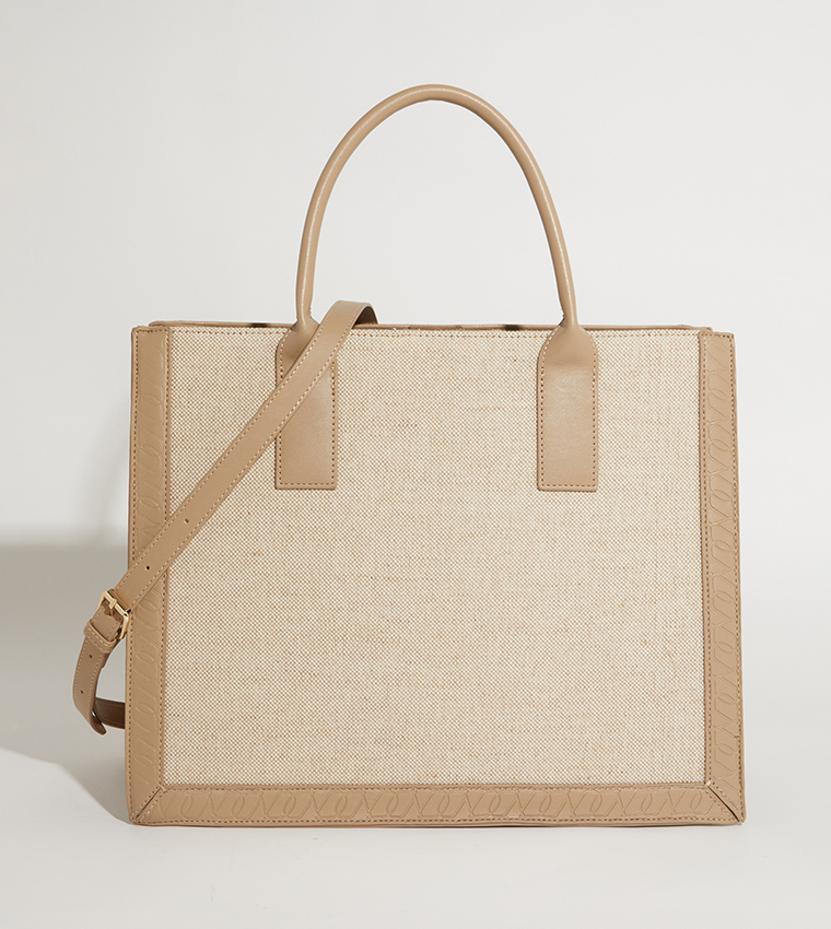 NHB SANTORINI Textured Tote Bag