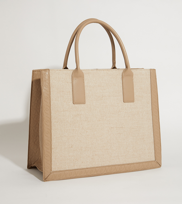 NHB SANTORINI Textured Tote Bag