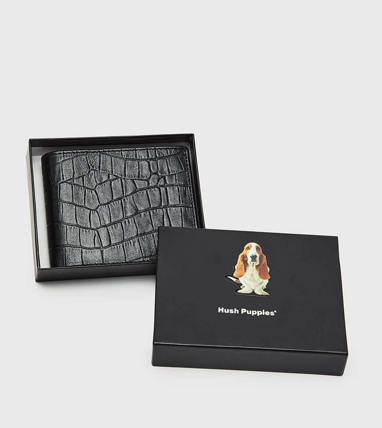 Textured Bi-Fold Wallet