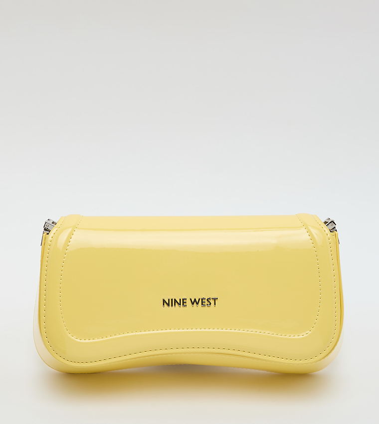 Logo Detail Flap Shoulder Bag