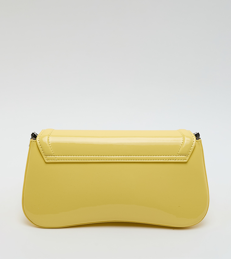 Logo Detail Flap Shoulder Bag